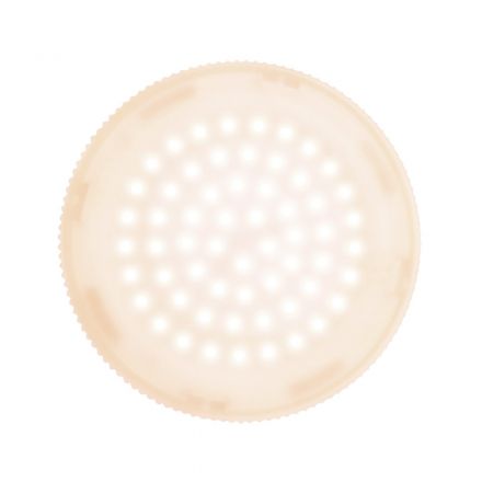 LED-GX53-16W/WW/GX53/FR PLZ01WH Лампа светодиодная, матовая. Теплый белый свет (3000K). Картон. ТМ Uniel