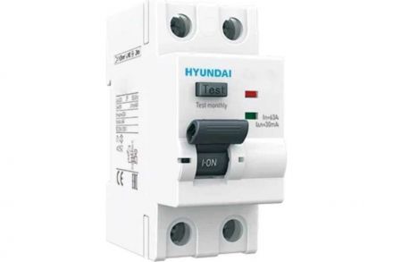 Устройство защитного отключения HRC63S 4PG4S0000C 00025F 4 полюса, 25A, 30mA