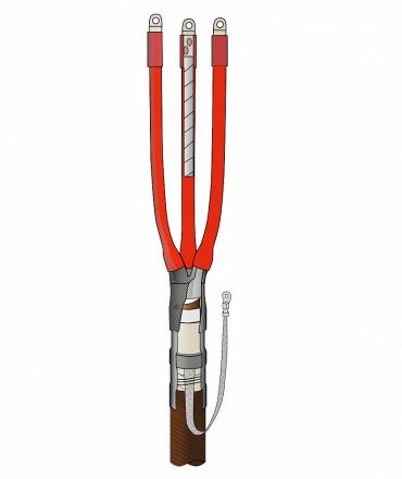 Муфта концевая термоусаживаемая 3КВТпНнг-LS-10-150-240