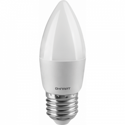 Лампа светодиодная 12вт OLL-C37-12-230-6.5K-E27-FR