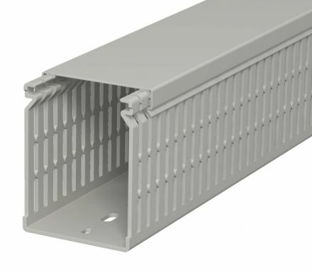 Распределительный кабельный канал LK4 N 80x60x2000 мм (ПВХ, серый)
