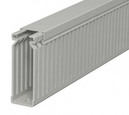 Распределительный кабельный канал LK4 80x25x2000 мм (ПВХ, серый)