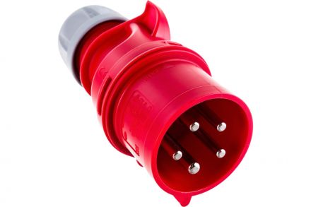 Вилка кабельная 32А/400V/3P+N+E/IP44