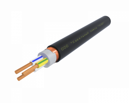 Кабель силовой ВВГЭнг(А)-LS 3х2.5 ок(N.PE)-0.66 Ч. бар