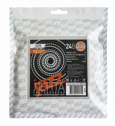 Лента светодиодная PLS PRO 2835/168-24V - 4000K IP20 5m Jazzway