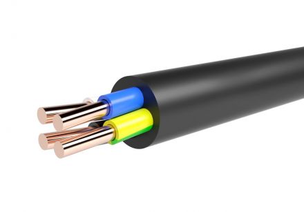 Кабель ВВГ нг(А)LS 4х25.0 0.66кВ МК