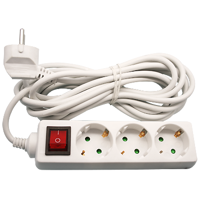 Удлинитель Navigator 71 454 NPE-S1-03-150-ESC-3x0.75 кит 10А ПВС 3х0.75