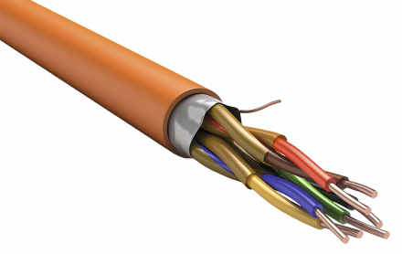 Кабель RS-485 1х2х1,13 нг(А)-FRLS оранжевый (200м)