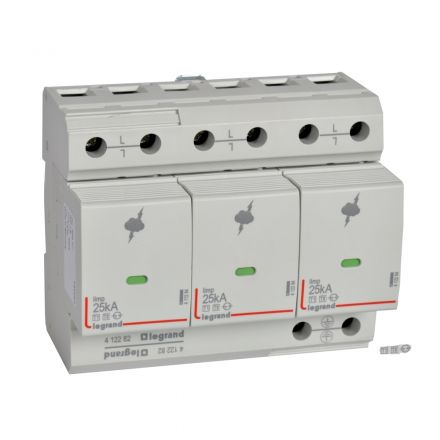 УЗИП T1 25kA 3P сигн.конт
