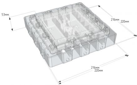 Светильник светодиодный ДСП-30Вт, IP67, 5000К, 4600Лм, взр:1ExsIIT6X, 120°, f=0.55, ~220в, крюк/скоба/труба 3/4, Arsenal-M