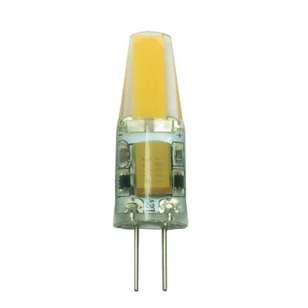 Лампа светодиодная LED 2.5вт G4 12B 200Lm теплый белый COB