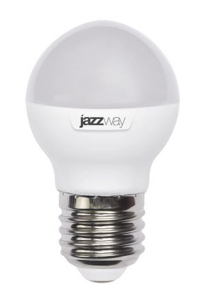 Лампа светодиодная LED 9Вт E27 холодный белый матовый шар