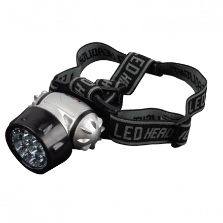 Фонарь светодиодный NPT-H05-3AAA 19LED налобный пластик