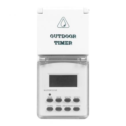 Розетка с таймером (недельная) электронная IP44 16А 3500W ТМ23