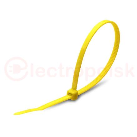 Стяжки нейлоновые КСС 5х300 (ж) (100шт.) (Fortisflex)