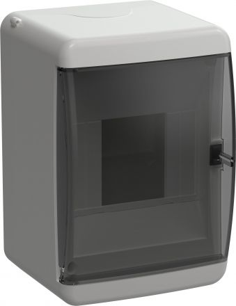 Корпус пластиковый навесной на 4 модуля КМПн-4 IP41 TEKFOR Mini белый