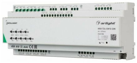 Релейный модуль KNX-724-SW10-DIN (BUS, 24х10A) (ARL, -)