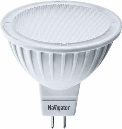 Лампа светодиодная LED 5вт 230в GU5.3 тепло-белая