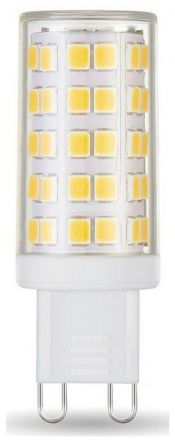 Лампа светодиодная LED 5.5 Вт 560 Лм 3000К теплая G9 капсула 220 В керамика Black Gauss